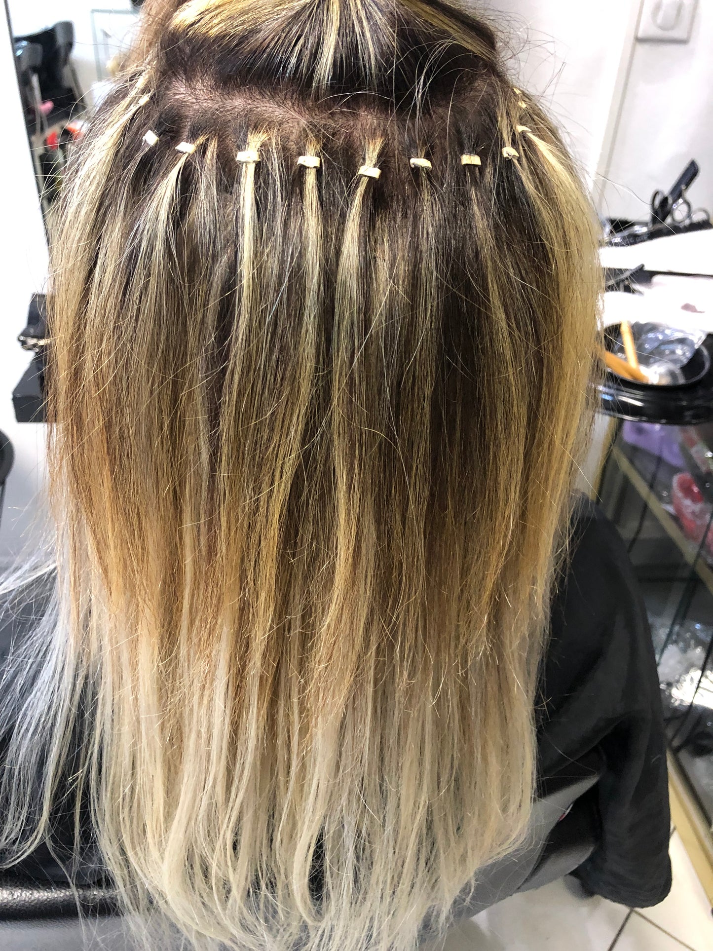 Extensions de cheveux Indien blond 20 pouces (60cm) qualité premium